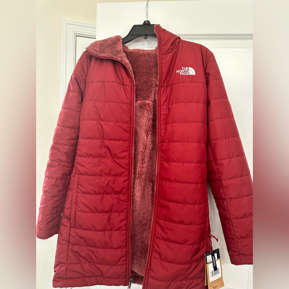 North face reversible jacket